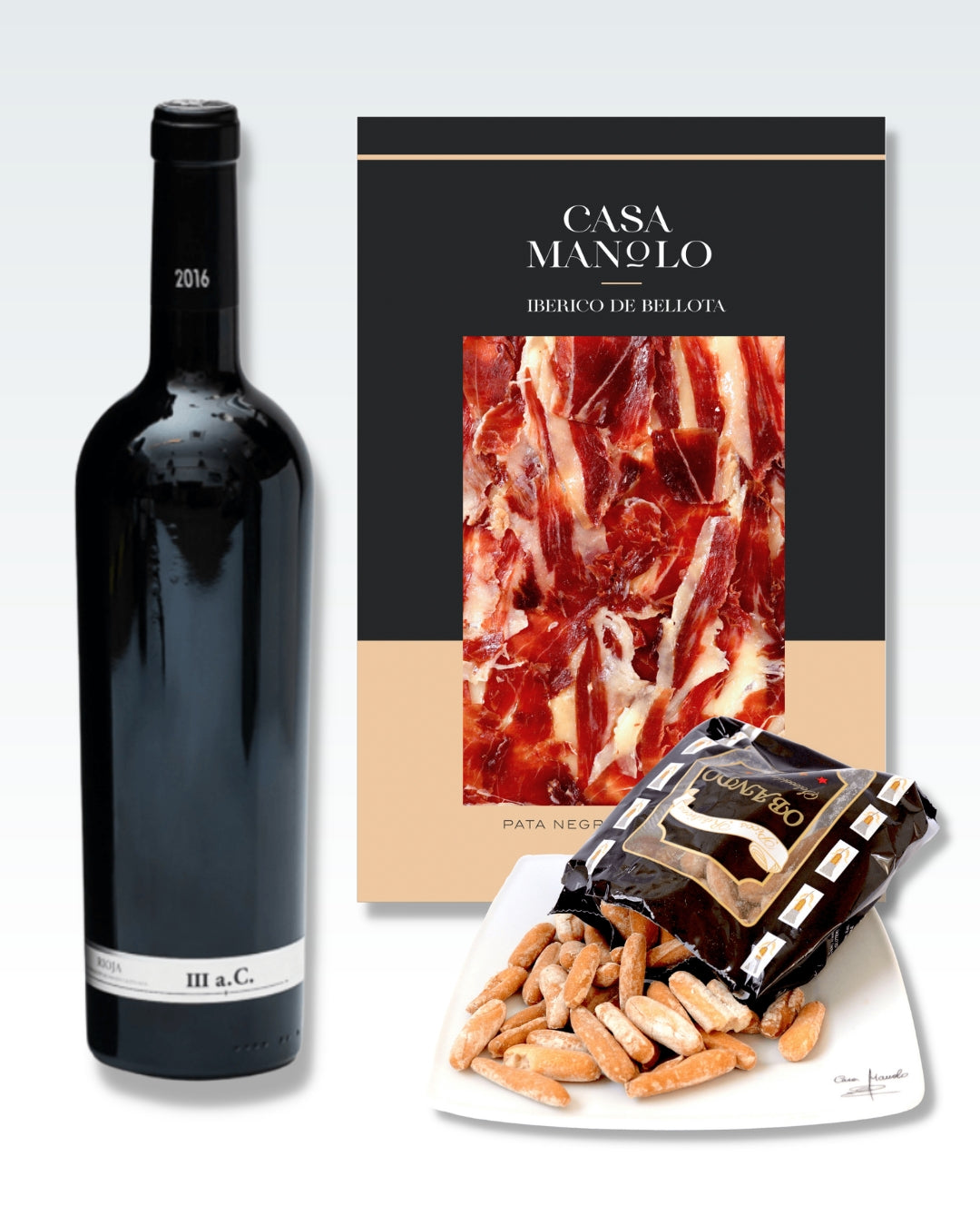 Premium Acorn-Fed 100% Iberico Ham 100g (Hand-Carved)