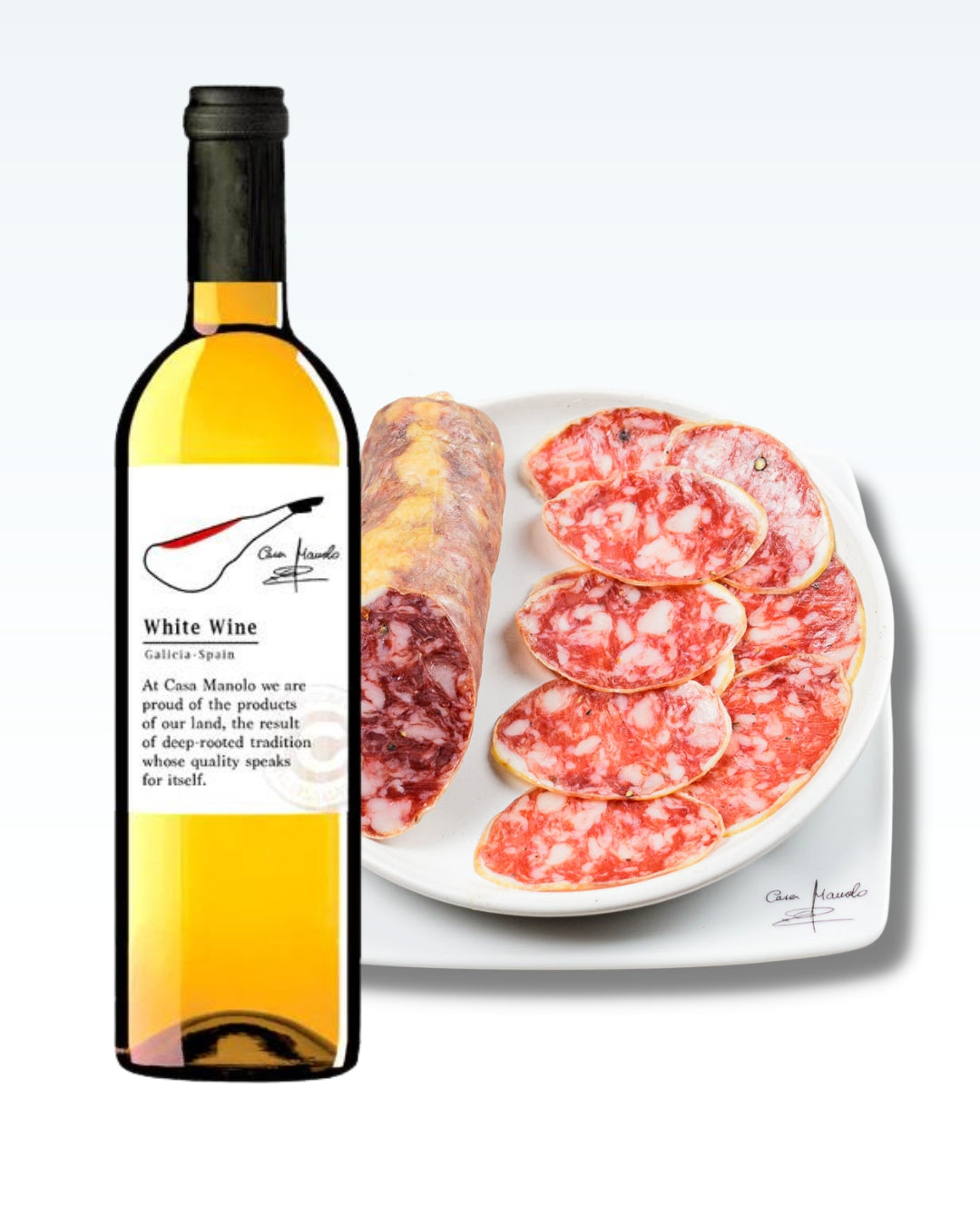 Iberico Cebo Salchichon Whole 350g