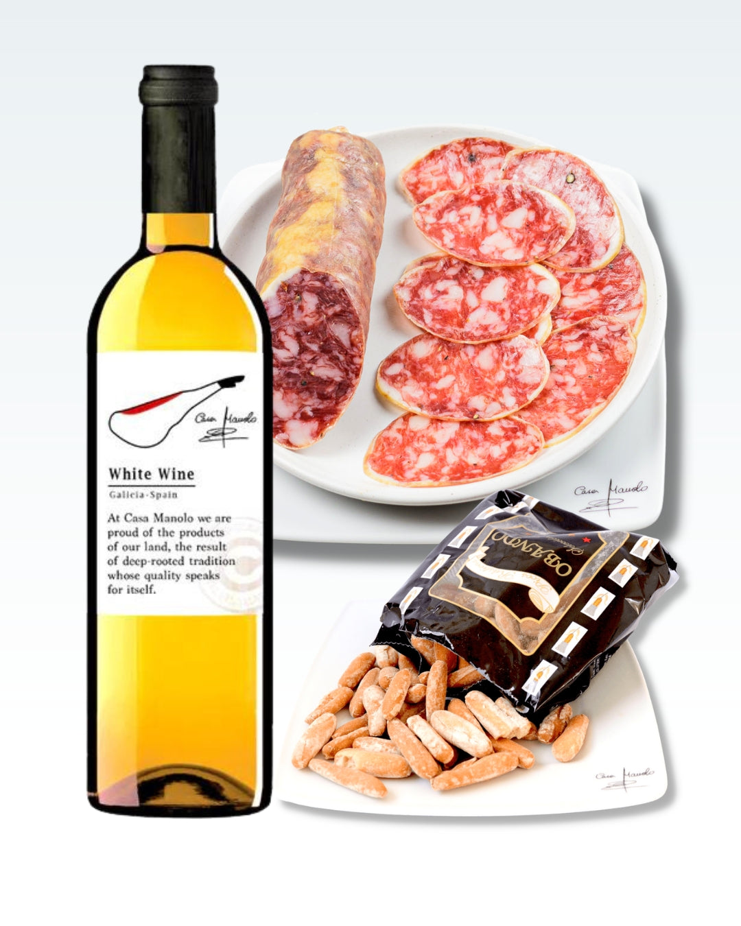 Iberico Cebo Salchichon Whole 350g
