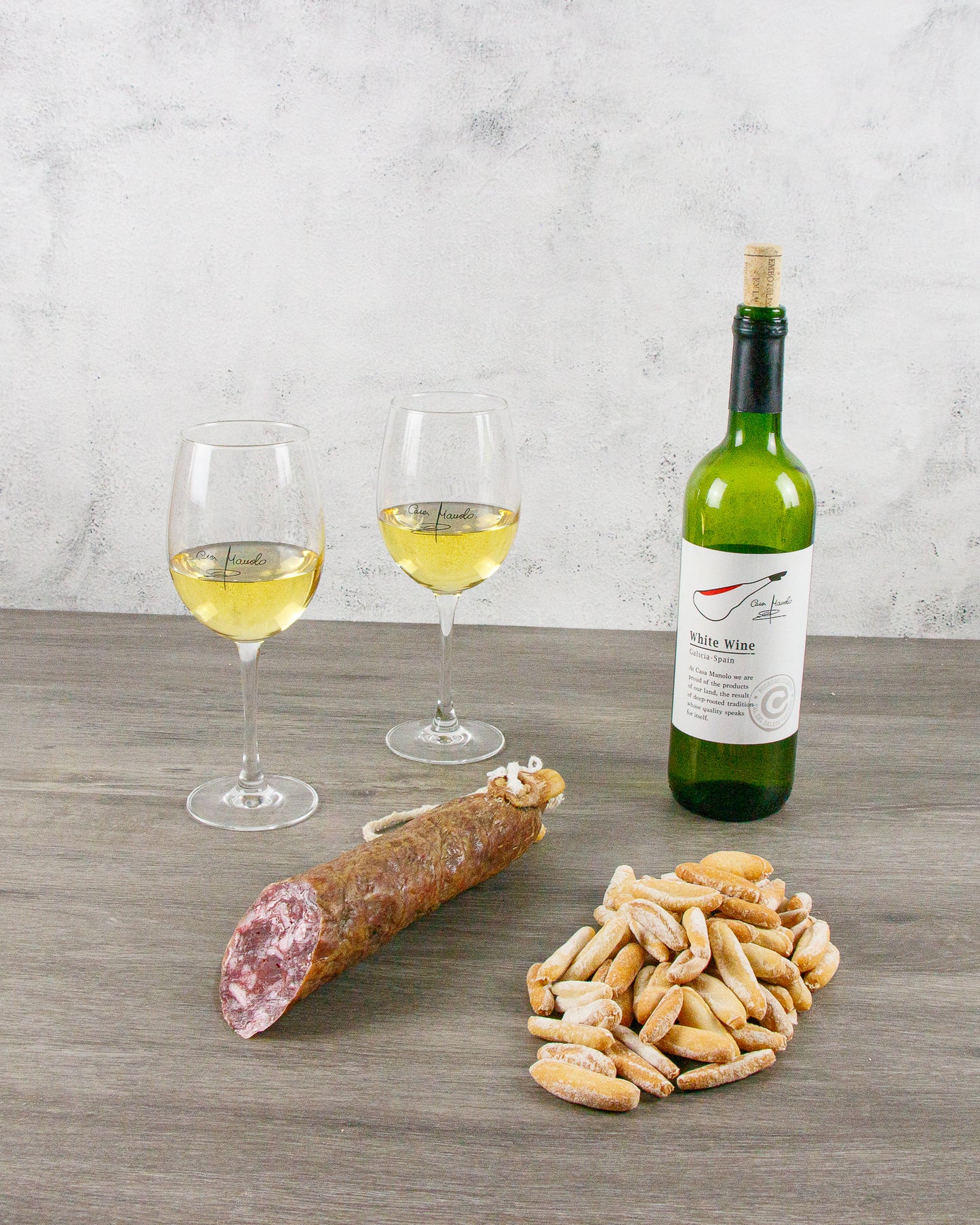 Iberico Cebo Salchichon Whole 350g