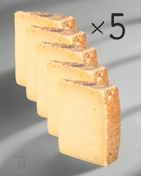 Manchego Semi-Cured Cheese (Five-Portion Pack)