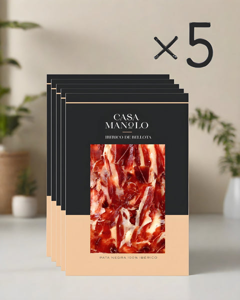 Premium 100% Iberico Ham, Hand-Carved (5x Saving Pack)