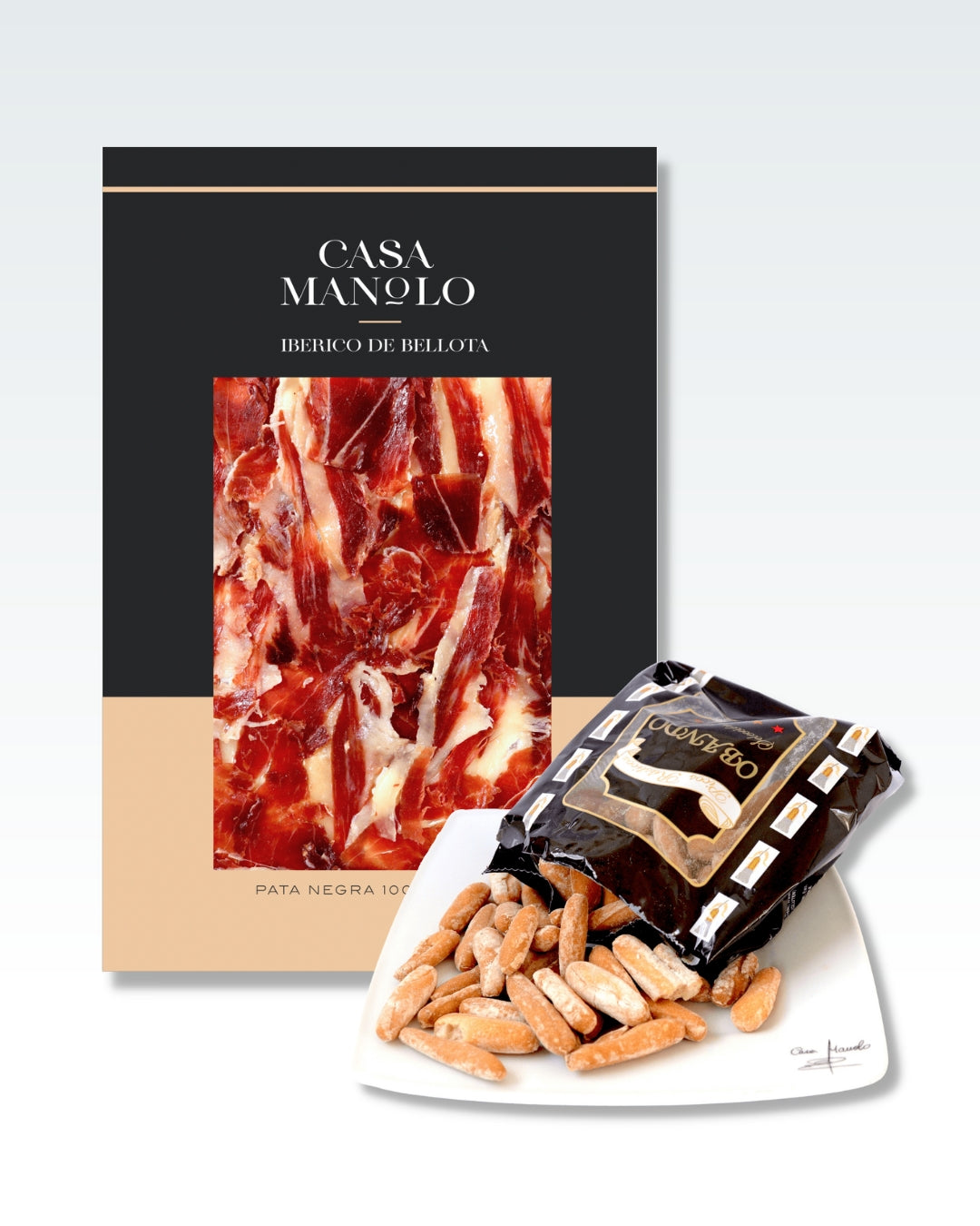 Premium Acorn-Fed 100% Iberico Ham 100g (Hand-Carved)