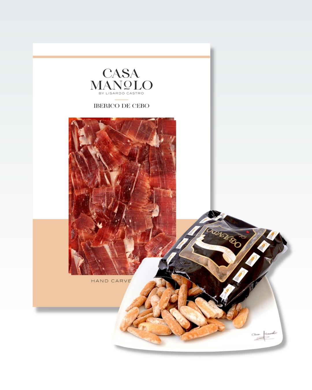 Iberico Cebo Ham 100g (Hand-Carved)